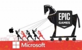   : Apple ,    Epic Games  Microsoft